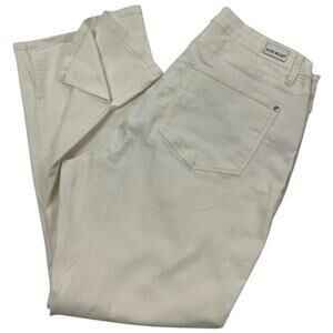 Women's ~ Judy Blue White Denim Jeans 20W Boot Cut - Split Hem - Stretch